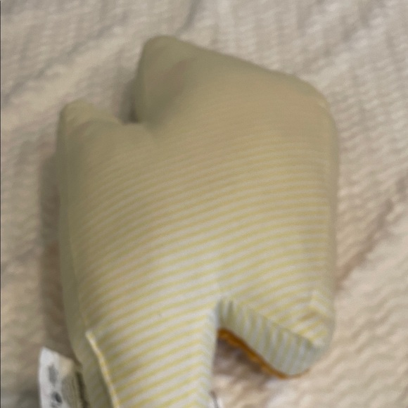 Yellow Lightning Bolt Pillow - Picture 3 of 3